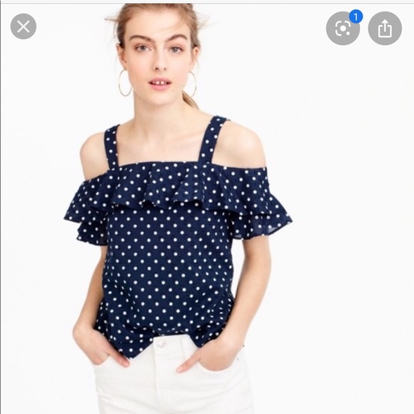 J. Crew Tops - NWT J Crew Ruffle Top